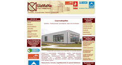 Desktop Screenshot of glamana.hu
